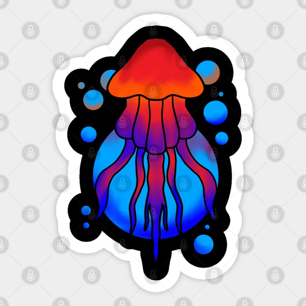 jellyfish Sticker by Amartwork